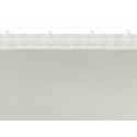 Voile Gardine nach Maß, viele verschiedene Farben, Kräuselband (1:2)