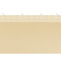 Voile-Gardine nach Maß, gefärbt, Automatik-Faltenband (1:2,5), 3er Falte