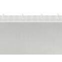 Voile-Gardine nach Maß, gefärbt, Automatik-Faltenband (1:2,5), 3er Falte