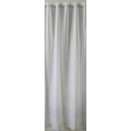 Scheibengardine nach Maß, Design: "Wien", Höhe: 45 cm