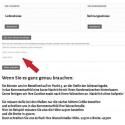 Gardine "Neapel", Maßanfertigung, Frontansicht